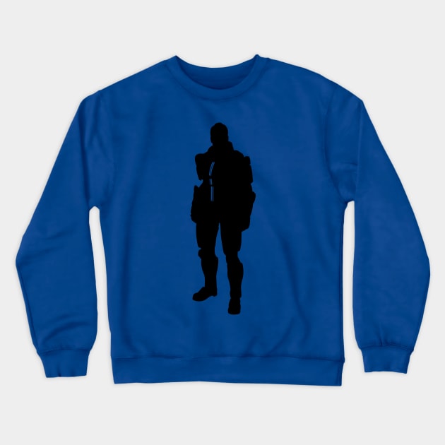 Mass Effect - Kaidan Alenko Crewneck Sweatshirt by firlachiel